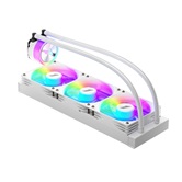 Система водяного охлаждения 1STPLAYER TS1 360 White / 3x120mm, ARGB, 300W TDP / TS1-360-WH