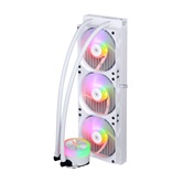 Система водяного охлаждения 1STPLAYER TS1 360 White / 3x120mm, ARGB, 300W TDP / TS1-360-WH