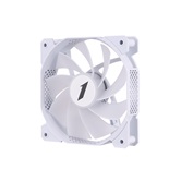 Вентилятор 1STPLAYER F1R White / 120mm Reverse FRGB 3pin 12V 1100rpm 38.98cfm 21.97dBA / F1R-WH-3P / BULK