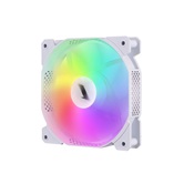 Вентилятор 1STPLAYER F1R White / 120mm Reverse FRGB 3pin 12V 1100rpm 38.98cfm 21.97dBA / F1R-WH-3P / BULK