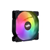 Вентилятор 1STPLAYER F7 Black / 120mm ARGB 3pin 5V PWM 4pin 12V 600-1800rpm 56.34cfm 36.99dBA / F7-BK / BULK
