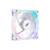Вентилятор 1STPLAYER FS7R White / 120mm Reverse ARGB 3pin 5V PWM 4pin 12V 600-800rpm 47.65cfm 32.2dBA / FS7R-WH / BULK