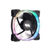 Вентилятор 1STPLAYER FS7R Black / 120mm Reverse ARGB 3pin 5V PWM 4pin 12V 600-800rpm 47.65cfm 32.2dBA / FS7R-BK / BULK