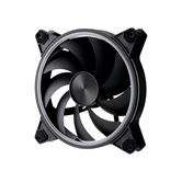 Вентилятор 1STPLAYER FO7-14 Black / 140mm ARGB 3pin 5V PWM 4pin 12V 700-1800rpm 76.25cfm 36.64dBA / FO7-14-BK / BULK