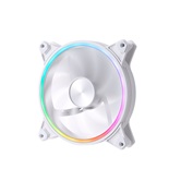 Вентилятор 1STPLAYER FO7-14 White / 140mm ARGB 3pin 5V PWM 4pin 12V 700-1800rpm 76.25cfm 36.64dBA / FO7-14-WH / BULK