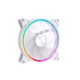 Вентилятор 1STPLAYER FO7-14 White / 140mm ARGB 3pin 5V PWM 4pin 12V 700-1800rpm 76.25cfm 36.64dBA / FO7-14-WH / BULK