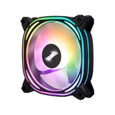 Вентилятор 1STPLAYER FB7R Black / 120mm ARGB 3pin 5V PWM 4pin 12V 600-1800rpm 37.65cfm 38.67dBA / FB7R-BK / BULK