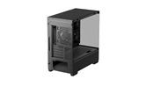 Корпус Deepcool CG380 3F без БП, боковое окно (панорама), 3x120mm ARGB PWM вентилятора, черный, mATX
