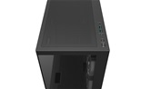 Корпус Deepcool CG380 3F без БП, боковое окно (панорама), 3x120mm ARGB PWM вентилятора, черный, mATX