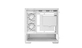 Корпус Deepcool CG380 3F WH без БП, боковое окно (панорама), 3x120mm ARGB PWM вентилятора, белый, mATX