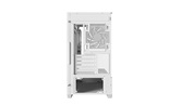 Корпус Deepcool CG380 3F WH без БП, боковое окно (панорама), 3x120mm ARGB PWM вентилятора, белый, mATX