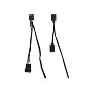 Вентилятор 1STPLAYER FC7 Black / 120mm ARGB 3pin 5V PWM 4pin 12V 600-1800rpm 47.65cfm 32.2dBA / FC7-BK-1IN1