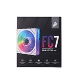 Вентилятор 1STPLAYER FC7 White / 120mm ARGB 3pin 5V PWM 4pin 12V 600-1800rpm 47.65cfm 32.2dBA / FC7-WH-1IN1