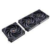 Комплект вентиляторов (3 шт.) 1STPLAYER XF7 Black / 120mm ARGB 3pin 5V PWM 4pin 12V 600-2000rpm 56.8cfm 33.12dBA / XF7-BK-3IN1