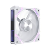Вентилятор 1STPLAYER XF7R White / 120mm Reverse ARGB 3pin 5V PWM 4pin 12V 600-2000rpm 56.8cfm 33.12dBA / XF7R-WH-1IN1