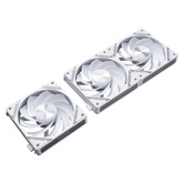 Комплект вентиляторов (3 шт.) 1STPLAYER XF7R White / 120mm Reverse ARGB 3pin 5V PWM 4pin 12V 600-2000rpm 56.8cfm 33.12dBA / XF7R-WH-3IN1