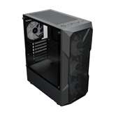 Корпус XASTRA  A304 4ARGB Black ATX/Mesh/half-size TG/4x120mm ARGB FC fans/ A304-4FC12A