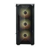 Корпус XASTRA  A304 4ARGB-C6 Black ATX/Mesh/half-size TG/4x120mm ARGB FC fans/Argb+PWM HUB 6port/ A304-4FC12A-C6 