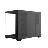 Корпус XASTRA QW500M 6ARGB-C10-UC Black mATX/Aquarium/Screewless/ 6x120mm ARGB PWM FM fans/Argb+PWM HUB 10port/Type-C/ QW500M-6FM12A-C10-UC