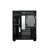 Корпус XASTRA QW500M 6ARGB-C10-UC Black mATX/Aquarium/Screewless/ 6x120mm ARGB PWM FM fans/Argb+PWM HUB 10port/Type-C/ QW500M-6FM12A-C10-UC