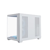 Корпус XASTRA QW500M 6ARGB-C10-UC White mATX/Aquarium/Screewless/ 6x120mm ARGB PWM FM fans/Argb+PWM HUB 10port/Type-C/ QW500M-6FM12A-C10-UC-WH