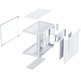 Корпус XASTRA QW500M 6ARGB-C10-UC White mATX/Aquarium/Screewless/ 6x120mm ARGB PWM FM fans/Argb+PWM HUB 10port/Type-C/ QW500M-6FM12A-C10-UC-WH