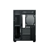 Корпус XASTRA QW500 4ARGB-C10-UC Black ATX/Aquarium/Screewless/4x120mm ARGB PWM FM fans/Argb+PWM HUB 10port/Type-C/ QW500-4FM12A-C10-UC