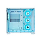 Корпус XASTRA QW500 7ARGB-C10-UC White ATX/Aquarium/Screewless/7x120mm ARGB PWM FM fans/Argb+PWM HUB 10port/Type-C/ QW500-7FM12A-C10-UC-WH