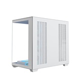 Корпус XASTRA QW500 7ARGB-C10-UC White ATX/Aquarium/Screewless/7x120mm ARGB PWM FM fans/Argb+PWM HUB 10port/Type-C/ QW500-7FM12A-C10-UC-WH