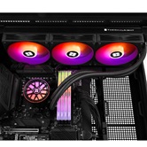 Система водяного охлаждения Thermalright Aqua Elite 360 V6 ARGB Black / Black / 3x120mm ARGB PWM Fans / TRAE360V6AB