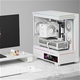 Кулер Thermalright Royal Knight 120 Digital White LGA115X/1200/1700/1851/2011/2066/ AM4/AM5 (2x120mm PWM Fan, медное основание, 6 тепл. трубок 6мм) / TRRK120DW