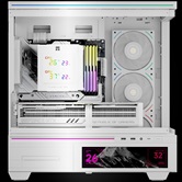 Кулер Thermalright Royal Knight 120 Digital White LGA115X/1200/1700/1851/2011/2066/ AM4/AM5 (2x120mm PWM Fan, медное основание, 6 тепл. трубок 6мм) / TRRK120DW