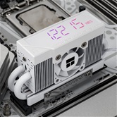 Радиатор для M.2 SSD Thermalright  / HR-10 2280 PRO DIGITAL WHITE / TRHR10.2280.PRO.D.W