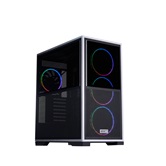 Корпус 1STPLAYER INFINITY IF8 ARGB Black / E-ATX / 4x140mm ARGB fans / IF8-BK-4FO7-14
