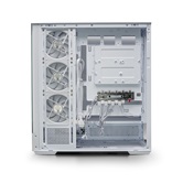 Корпус XASTRA Q700 7ARGB-FS-C10-UC White ATX/Aquarium/Screewless/7x120mm ARGB PWM Daisy Chain FS fans/Argb+PWM HUB 10port/Type C / Q700-7FS12A-C10-UC-WH