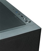 Корпус XASTRA  A510M 4ARGB-UC Black mATX/Mesh/ Screwless full-size TG /4x 120mm FC120 ARGB PWM fans/ Type-C / A510M-4FC12A-UC