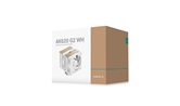 Кулер DEEPCOOL AK620 G2 WH LGA1851/1700/1200/115X/AM5/AM4 (8шт/кор, TDP 260W, PWM, DUAL Fan 120mm, 6 тепл. трубок, Copper Base, Wood-grain top cover, белый) RET