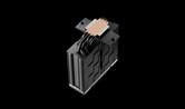 Кулер DEEPCOOL AK400 G2 LGA1851/1700/1200/115X/AM5/AM4 (12шт/кор, TDP 220W, PWM, Fan 120mm, 4 тепл. трубки, Wood-grain top cover, черный) RET