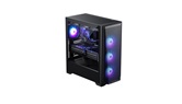 Корпус PHANTEKS Eclipse G370A, Black, 4x120mm ARGB Fan, Nylon front filter, TG, Mid-Tower / PH-EC370A_DBK01R