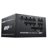 Блок питания PHANTEKS AMP GH 1000W (80 Plus Gold, ATX 3.1, PCIe 5.1, APFC, 120mm Fan, Fully Modular, Black) / PH-P1000RT_BK01