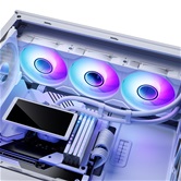Система водяного охлаждения Phanteks Glacier One 360M25 G2 6” LCD / White / 3x120mm M25 G2 PWM ARGB Fans / PH-GO360M25G2LCD_DWT01
