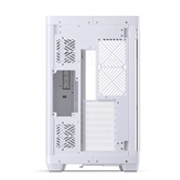 Корпус JONSBO TK-4 White, TG (aquarium), mini-ITX, mATX, ATX, белый