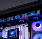 Комплект водяного охлаждения JONSBO TF3-360SCB LGA 2011/1851/1700/1200/115X/AM4 (4шт/кор, TDP 320W, ARGB FAN and PUMP, PWM, TRIPLE FAN 120mm, черный) RET