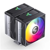 Кулер JONSBO CR-3000E ARGB Black LGA1851/1700/1200/115X/AM5/AM4 (12шт/кор, TDP 260W, PWM, 2 x 120mm ARGB LED Fan, 6 тепловых трубок, 4-pin) Retail