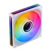 Вентилятор JONSBO ZA-140W 140х140х28мм (28шт/кор, PWM, ARGB LED, 700-1800об/мин, белый) Retail
