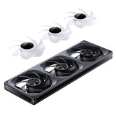 Вентилятор JONSBO ZA-420B (3 in 1) 140х140х28мм (10шт/кор, PWM, ARGB LED, 700-1800об/мин, черный) Retail