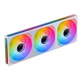 Вентилятор JONSBO ZA-420W (3 in 1) 140х140х28мм (10шт/кор, PWM, ARGB LED, 700-1800об/мин, белый) Retail