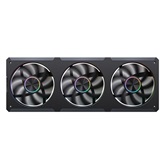 Вентилятор JONSBO ZC-360B (3 in 1) 363.8х130х28мм (16шт/кор, PWM, ARGB LED, 700-2400об/мин, черный) Retail