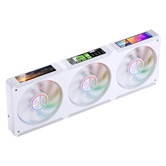 Вентилятор JONSBO ZC-360W (3 in 1) 363.8х130х28мм (16шт/кор, PWM, ARGB LED, 700-2400об/мин, белый) Retail