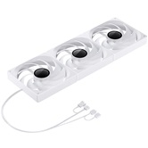 Вентилятор JONSBO ZW-140W (3 in 1) 140х140х26мм (16шт/кор, PWM, ARGB LED, 800-1800об/мин, белый) Retail